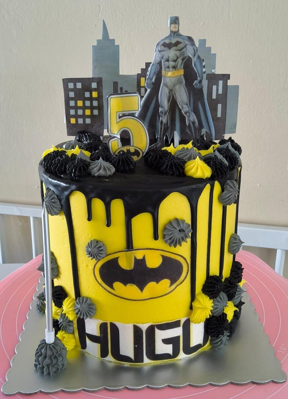 Batman birthday cake